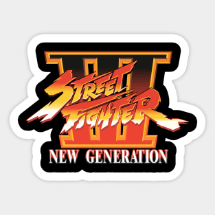 Street Fighter 3 Sticker